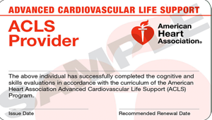 ACLS Card